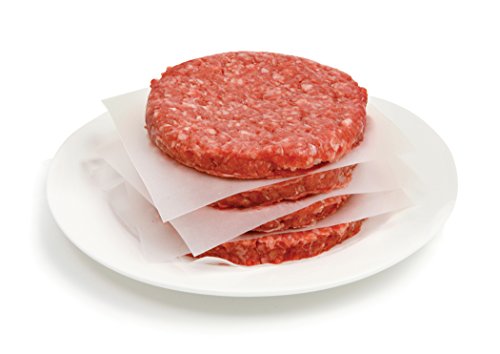 Norpro Papel de cera quadrado, 250 peças, pequeno, branco