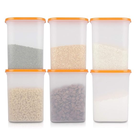 Storage Container Set 6-Pack 2400ml