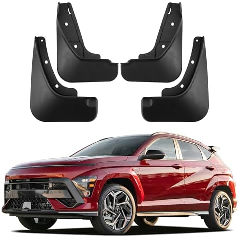 For Hyundai Kona 2018-2023 Car Splash Guards Mud Flaps Mud - Foto 4