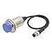 PRDWL30-25DP, Sensor, Inductive Prox, M30 Round Long, Non Shielded, 25mm Sensing, PNP, NO, 3 Wire, Cable Connector Type, 10-30 VDC