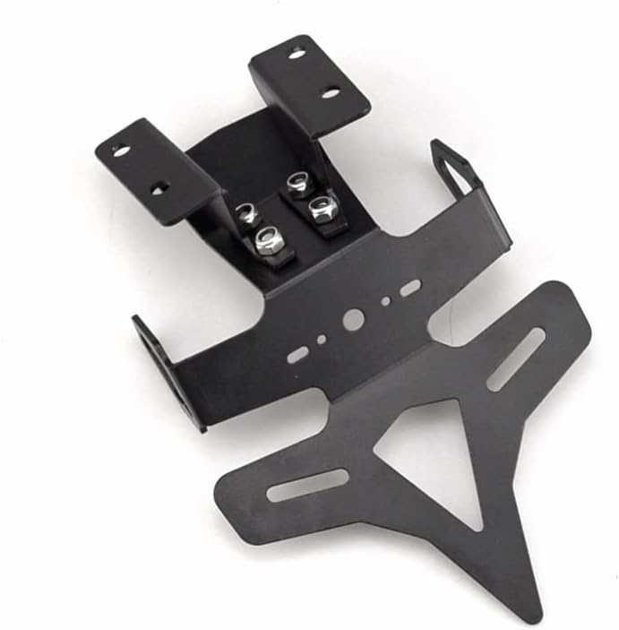 Xerial Motorcycle License Plate Bracket Compatible with Street YZF-R7 YZFR7 2022 License Plate Holder Fender Eliminator Tail Tidy, Black