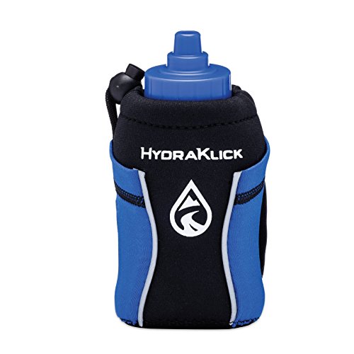Solo Sleeve - Hands-Free Hydration clamp with Bottle for Waistband or Running Belt