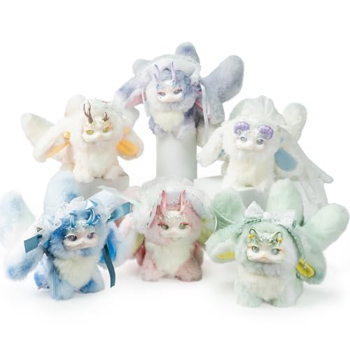 BEEMAI Tutulong Fantasy Forest Tea Party Series Plush Blind Box 1PC (1 of 7 Possible Styles) Cute Figures Collectible Toys Birthday Gifts