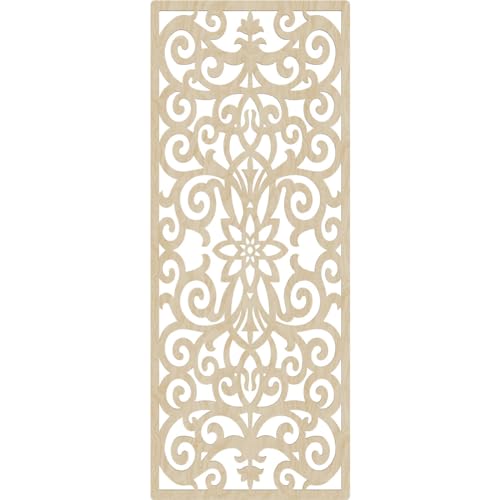 Image of Buel Decorative Fretwork Wood Wall Panels, Birch