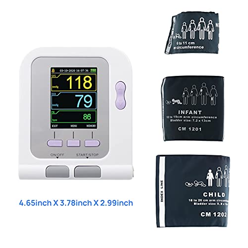 Veterinary/Animal Use Automatic Blood Pressure Monitor For Cat/Dog Three Cuffs Included #TOP5