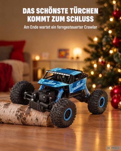 Revell Control RC Adventskalender Crawler | Geländefahrzeug 1:18, 2,4 GHz – Ansicht 3