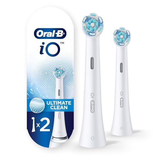 Oral B iO Ultimate Clean White Electric Toohthbrush Replacement Head 2 Pack
