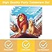 40Pcs Lion-Kings Party Supplies 20 plates, 20 napkins for the Lion-Kings Birthday party Decoration