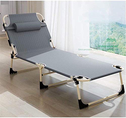 Transat de jardin pliable pour soulager le dos au camping - 7