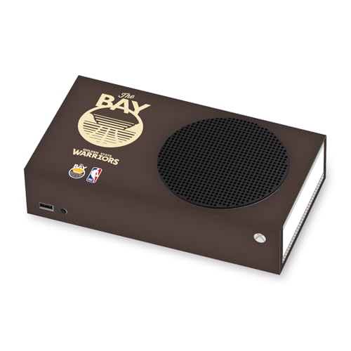 Autocollant Golden State Warriors Xbox Series S vinyle peau de protection marron