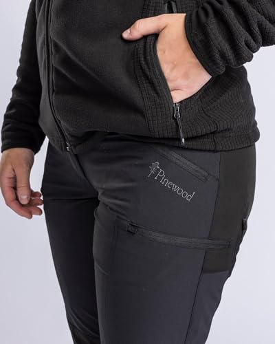 Pinewood Damen Damenhose Brenton Damen Hose, Schwarz, 40, 1-34020400340
