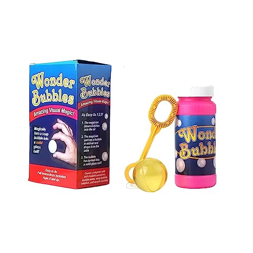 MilesMagic Magician’s Wonder Bubbles Gimmick, Multicolor, Medium
