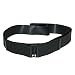 Wesol Distribution Unisex Shirt Lock Undergarment Belt to Keep Your Shirt Tucked, 38 and below, Black