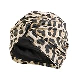 min-bmao Damen Turban Elastisch Bandana Kopftuch Sommer Hut Chemo Kopfbedeckungen Headwear Muslim Kopftuch Turban Mütze Beanie Kopf Schal Hut Kopfbedeckung Mütze Turban Schal Kappe, Einheitsgröße
