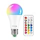 WLAN LED Lampen HYDONG E27 Farbwechsel Glühbirne