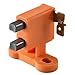 Electric Copper Carbon Brush Holder - Generator Accessories for 2-3KW and 5-8KW Gasoline Generators, Complete Carbon Brush Assembly with Regulator