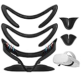 VR Facial Interface Bracket for Oculus Quest 2, Non-Slip Face Cover Pad Replacement & Protective...