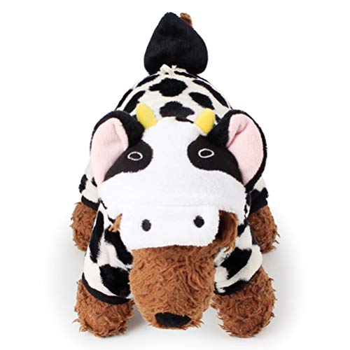 Disfraz de Vaca para Perro Pequeño Talla S miniatura 5