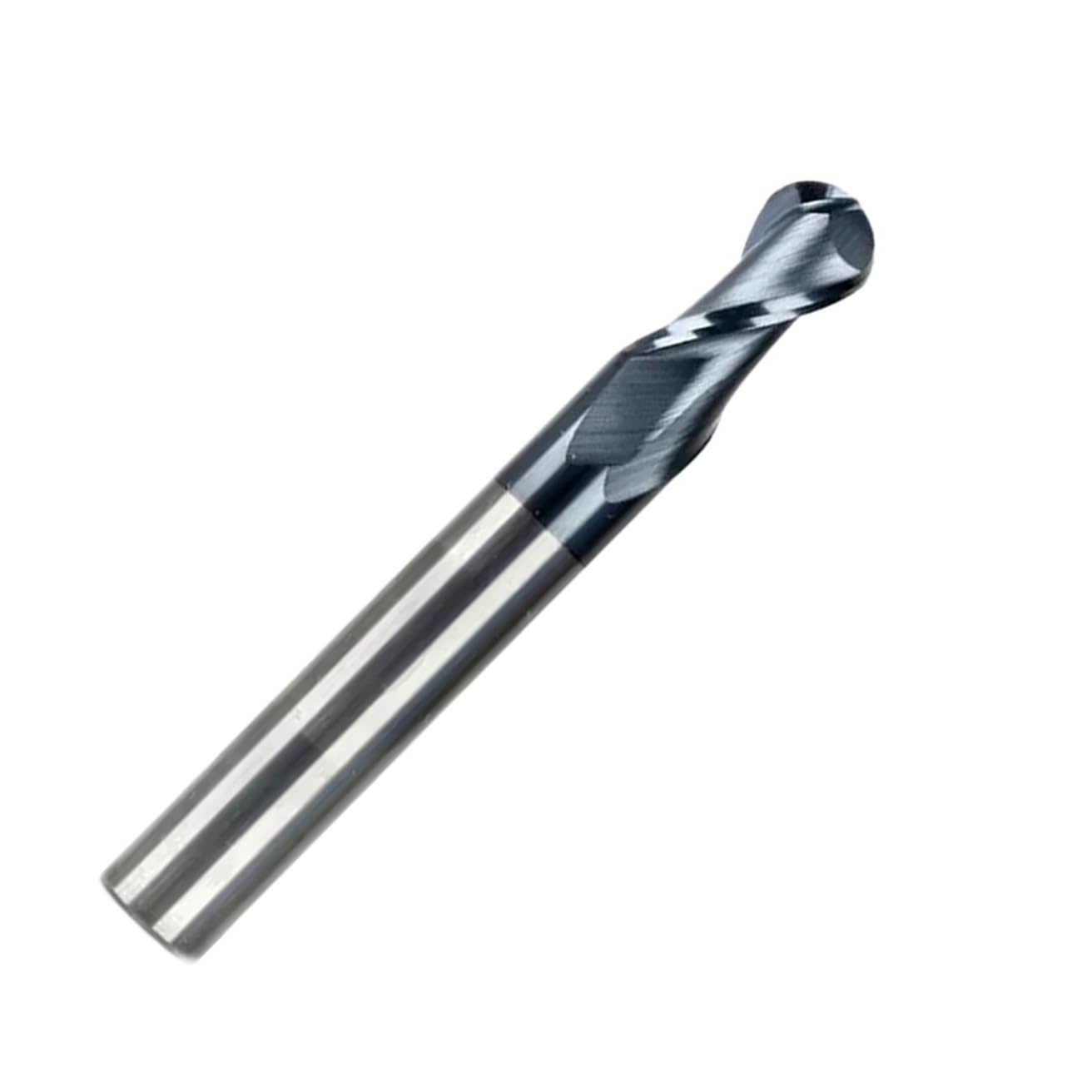 Frez kulowy z głowicą kulową, węglik wolframu, frez CNC, frez frezarski, R0,5-10 mm, 2 ostrza (R4 x 8 x 16 x 75)