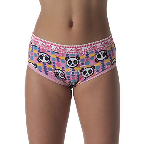Kit com 5 Calcinhas Mescla Infantil Algodão (GG)