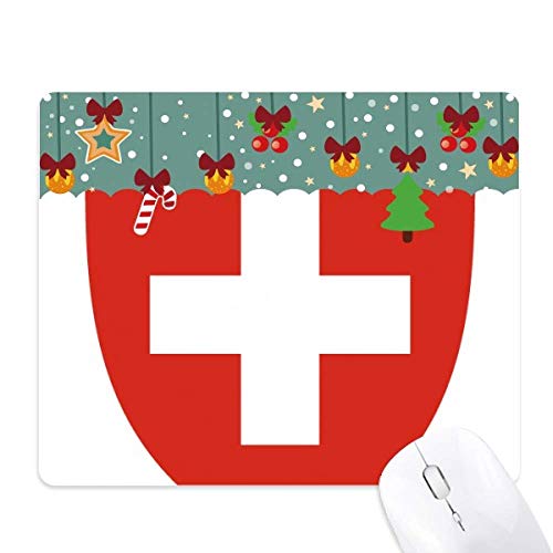 Tapis de souris Suisse Europe antidérapant pour éviter les glissements