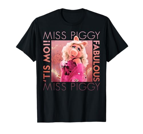 Disney The Muppets Miss Piggy 'Tis Moi Fabulous T-Shirt Small