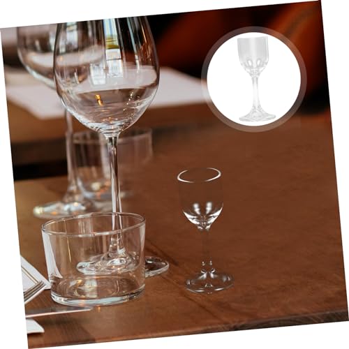 Verres transparents pour service de table sans risque de casse