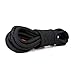 LSLS Cuerda de Escalada Cuerda estática de 8/10 mm de diámetro 10/20 / 30/40 / 50/60 / 80 / 100m Negro Cuerda de Escalada (Size : 10MM 80M)