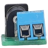 LiebeWH 4 Szt. Złącze DC 5.5x2.1mm do 2P 5.08mm Moduł Zasilacza Kompatybilny z Portem 5.5x2.5mm dla Routerów Kamer