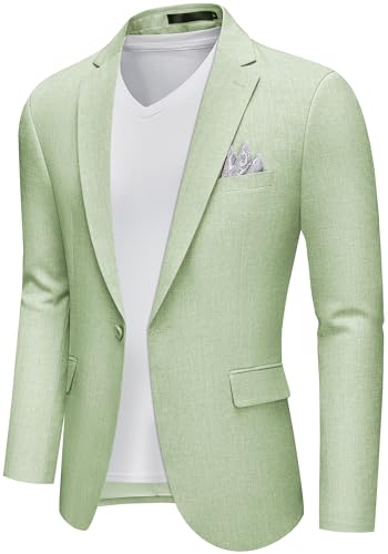 MAGE MALE Men's Slim Fit Blazer Jacket