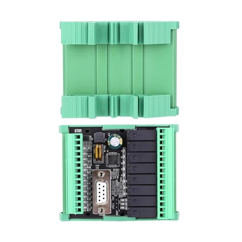 Placa industrial FX2N-20MR-232, salida relé, CC 24 V con analógico 2AD 0-10 V para control fluido 4
