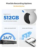 Reolink 4K PTZ PoE Security Camera Outdoor with Motion Spotlights, 3X Optical Zoom, 360° Pan 50° Tilt, Person/Vehicle/Pet Detection, Auto Tracking, Color Night Vision, Two-Way Audio- E1 Outdoor PoE - Image 7