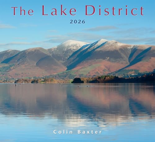 2026 England Calendar: Lake District – Wall Calendar – Month to View – 12 Months