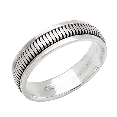 Bague cheval et crâne en argent, anneau de pouce rotatif mixte taille L-Y