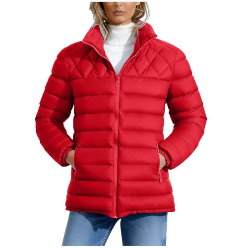 Veste matelassée légère et doudoune courte plume veste de transition femme