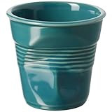 knickbecher espresso tasse  Revol Knickbecher Tasse Cappuccino Karibikblau 180ml RV638122