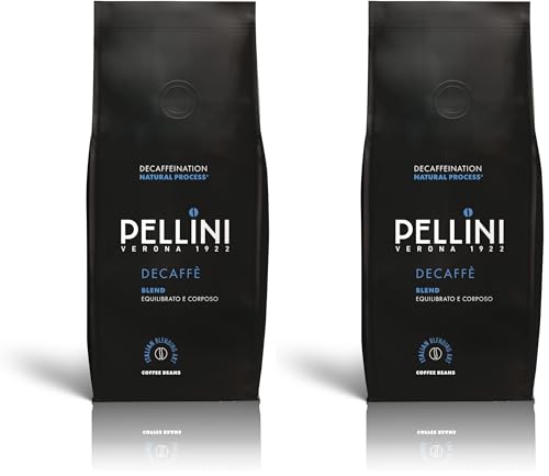 Pellini Decaffè Caffè Decaffeinato in Grani, 200g