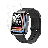 For Konitee 1.7インチ大画面 フィルム 保護フィルム【2025業界新登場】スマートウォッチ 1.7インチ 保護フィルム 高い透明度 反射低減 高感度です 指紋防止 柔軟液晶保護フィルム 保護フィルム【3枚入り】