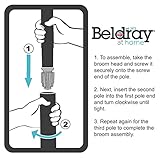 Beldray LA024152TQ Cleaning Bundle with Broom - Dustpan and Brush Set, Scrubbing & Dish Brushes, Long Handled Indoor Floor Sweeping, Washing Up Brushes, Bathroom/Tile/Grout Cleaner, Soft Grip, Blue - Image 7