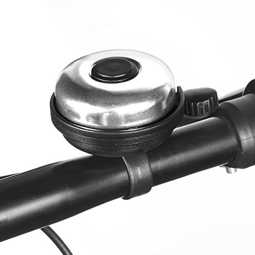 image for Accmor Classic Bike Bell, Aluminum Bicycle Bell, Loud Crisp Clear Soun