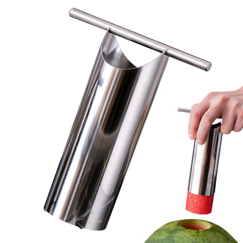 Levatorsolo per frutta | Levatorsolo ergonomica per verdure | Levatorsolo per anguria in acciaio inox, apri-foro multifunzionale per frutta e verdura