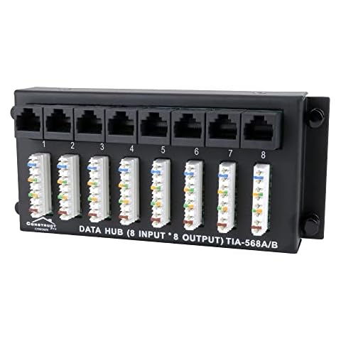 Construct Pro 8x8 Data Patch Panel Cover