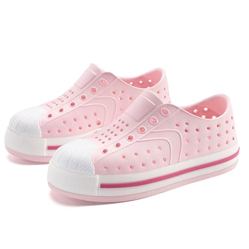 Toddler & Kids Water Shoes for Boys & Girls - Quick-Dry Non-Slip Water Sandals, Lightweight Slip-On Aqua Shoes for Swimming, Beach & Garden Play