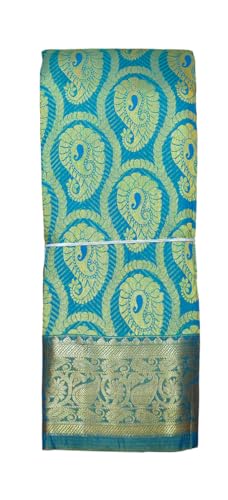 Image of VFCollections Women's Kanchipuram Silk Saree With Blouse Piece