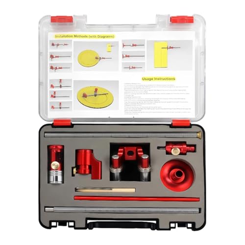 Generic Calibro per Marcatura Ruote Metrico E in Pollici Resistente All'usura per Lavorazione Del Legno
