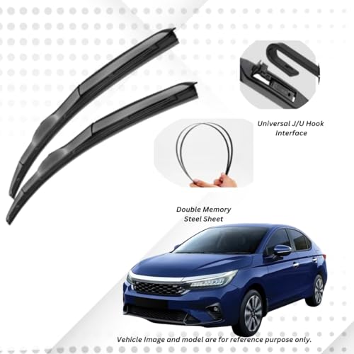 Image of Hybrid Windshiled Wipers (For Honda City New)