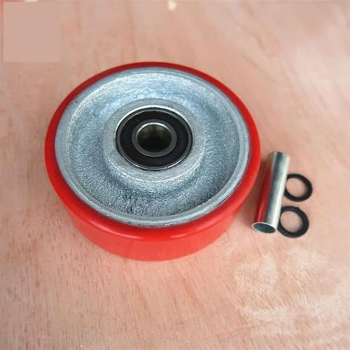 Roulette de 4 pouces pour chariot de manutention et remplacement de roue industrielle