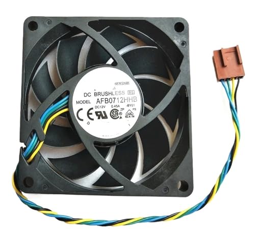 Ventilateur 7015 4PIN Afb0712hhb de 70x70x15mm 0,45A pour le refroidissement de boîtier PC