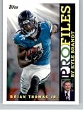 2026 Topps Profiles Football Card #TP-2 Brian Thomas Jr. Jacksonville Jaguars