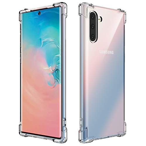 Temdan Samsung Galaxy Note 10 Case, HD Clear Ultra Thin Slim Fit Soft TPU Protective Case, Shock-Absorption Anti-Scratch Compatible Case for Samsung Galaxy Note 10 Note10 5G 2019 ReleasedS